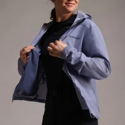 GOREWEAR FERNFLOW Windbreaker met Capuchon Dames - amethyst grey DF00