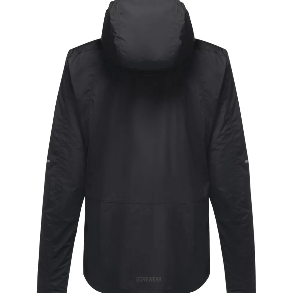 GOREWEAR FERNFLOW Windbreaker met Capuchon Dames - zwart 9900