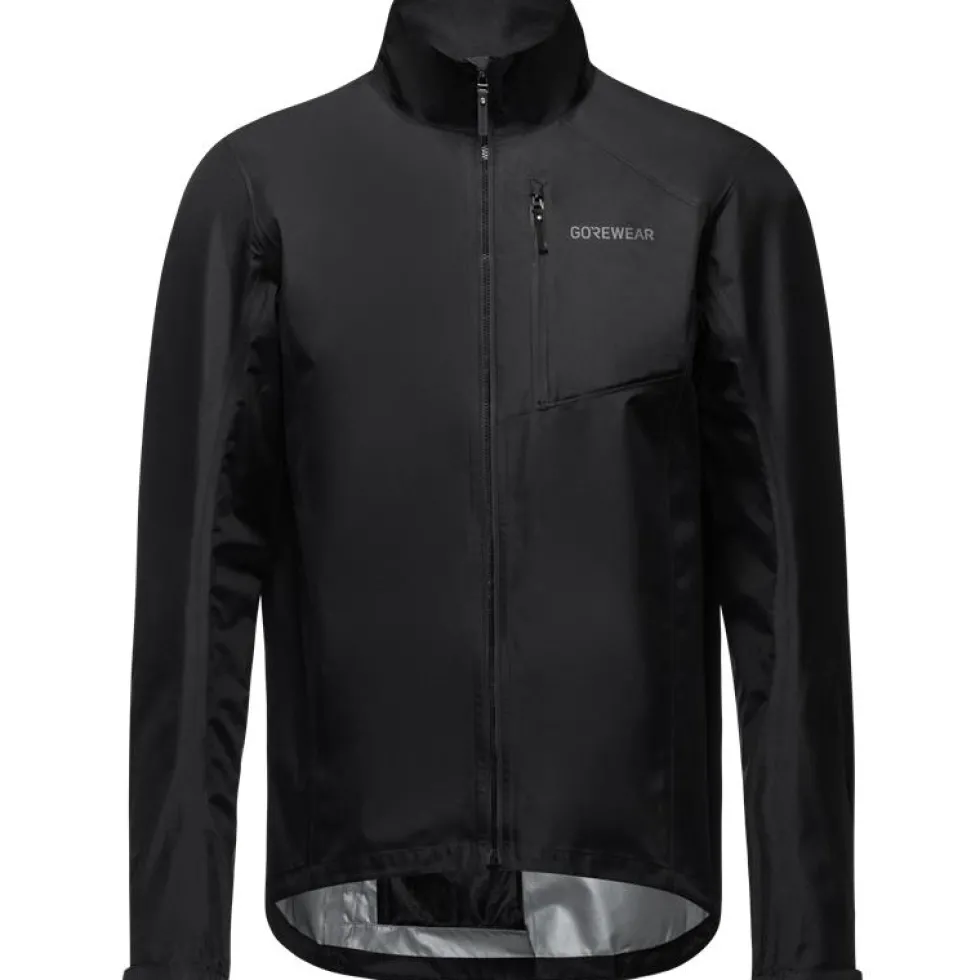 GOREWEAR Glidewheel GORE-TEX Jas Heren - zwart 9900
