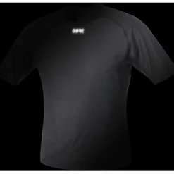 Baselayers|Ondergoed < GOREWEAR GORE® WINDTOPPER® Bae ayer hirt Heren - zwart 9900
