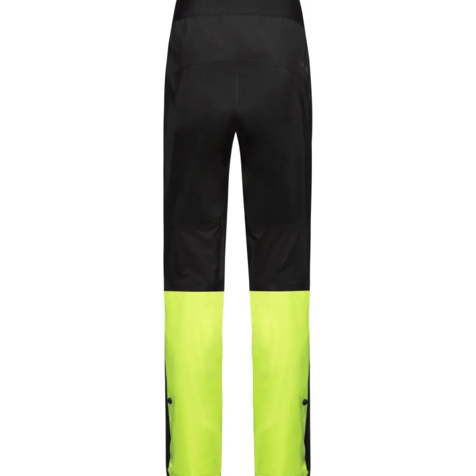 GOREWEAR Lupra GORE-TEX Broek Dames - black / neon yellow 9908
