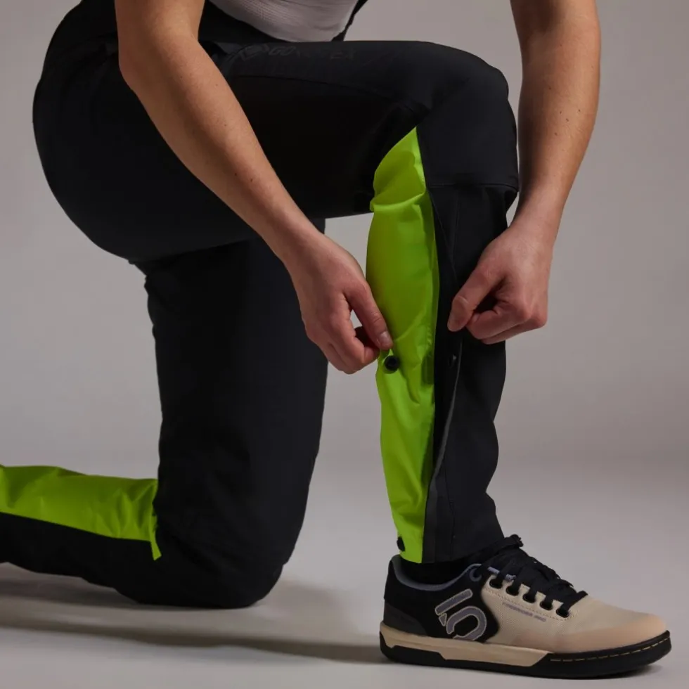 GOREWEAR Lupra GORE-TEX Broek Dames - black / neon yellow 9908