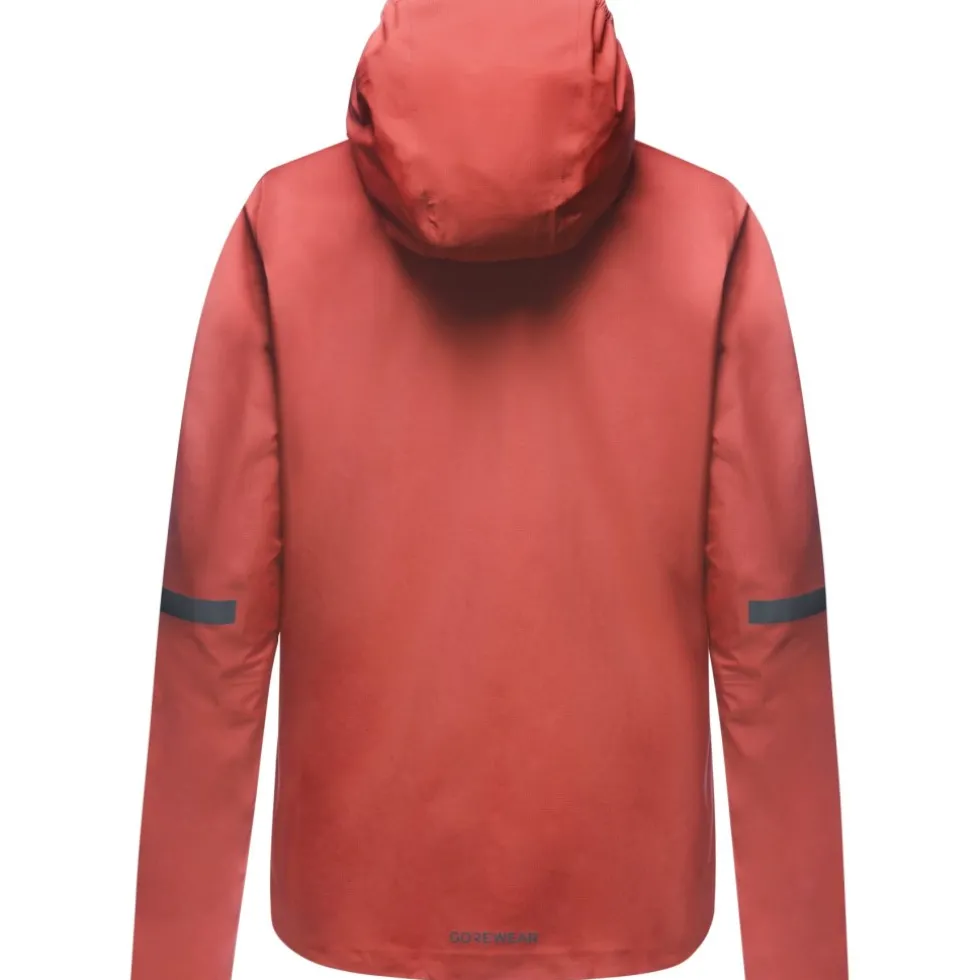 GOREWEAR Lupra 2.0 GORE-TEX Jas met capuchon Vrouwen - coral red DI00