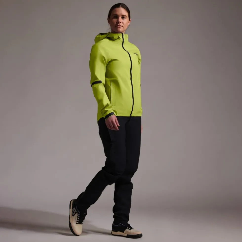GOREWEAR Lupra 2.0 GORE-TEX Jas met capuchon Vrouwen - lime yellow CB00