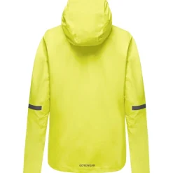 GOREWEAR Lupra 2.0 GORE-TEX Jas met capuchon Vrouwen - lime yellow CB00