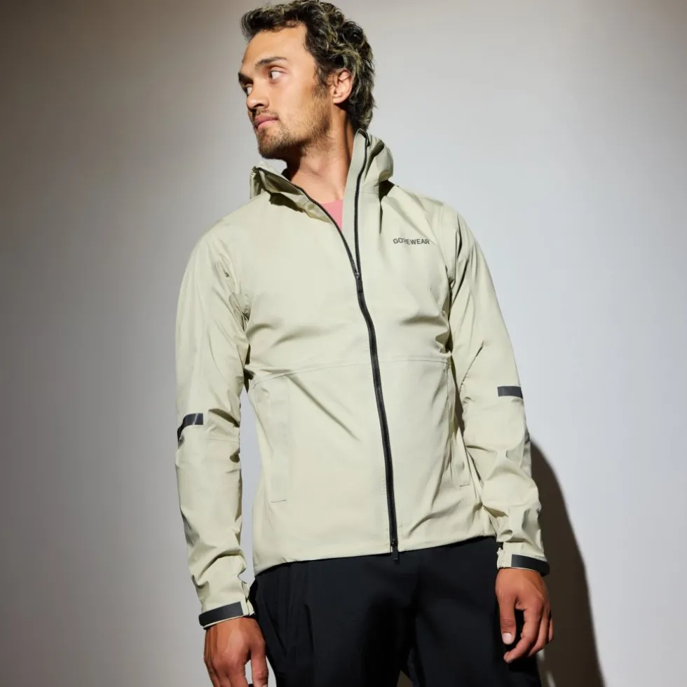 GOREWEAR Lupra 2.0 GORE-TEX Jas met capuchon Heren - tech beige BG00