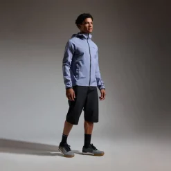 GOREWEAR Lupra 2.0 GORE-TEX Logo Jas met capuchon Heren - amethyst grey / purple indigo DFDE