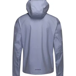 GOREWEAR Lupra 2.0 GORE-TEX Logo Jas met capuchon Heren - amethyst grey / purple indigo DFDE