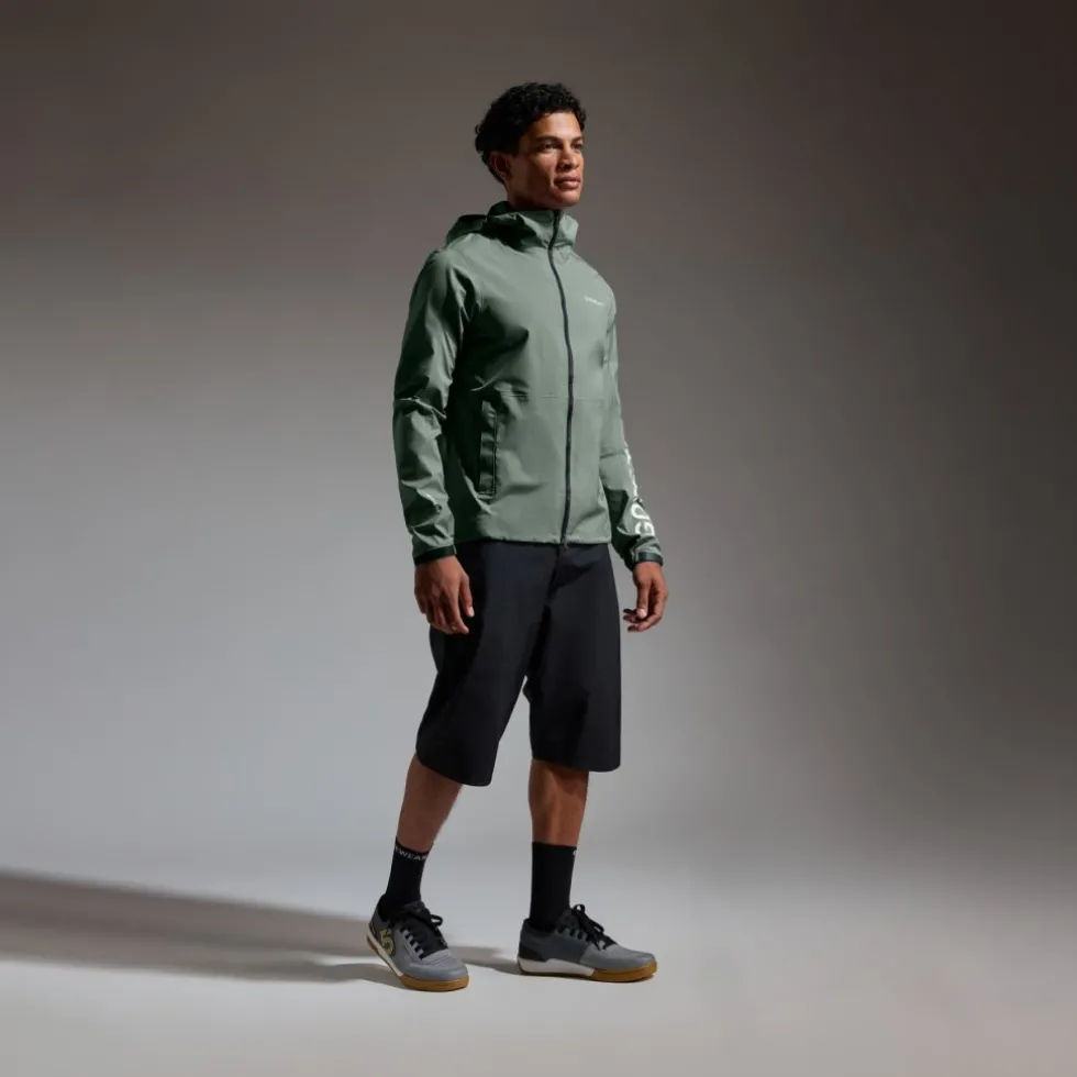 GOREWEAR Lupra 2.0 GORE-TEX Logo Jas met capuchon Heren - slate green / white DH01