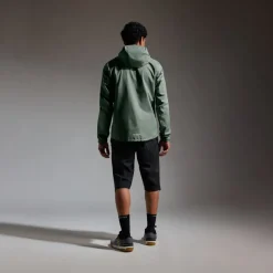 GOREWEAR Lupra 2.0 GORE-TEX Logo Jas met capuchon Heren - slate green / white DH01