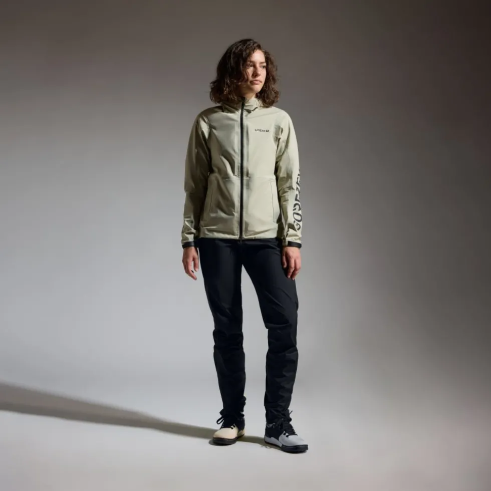 GOREWEAR Lupra 2.0 GORE-TEX Logo Jas Vrouwen - purple indigo / amethyst grey DEDF