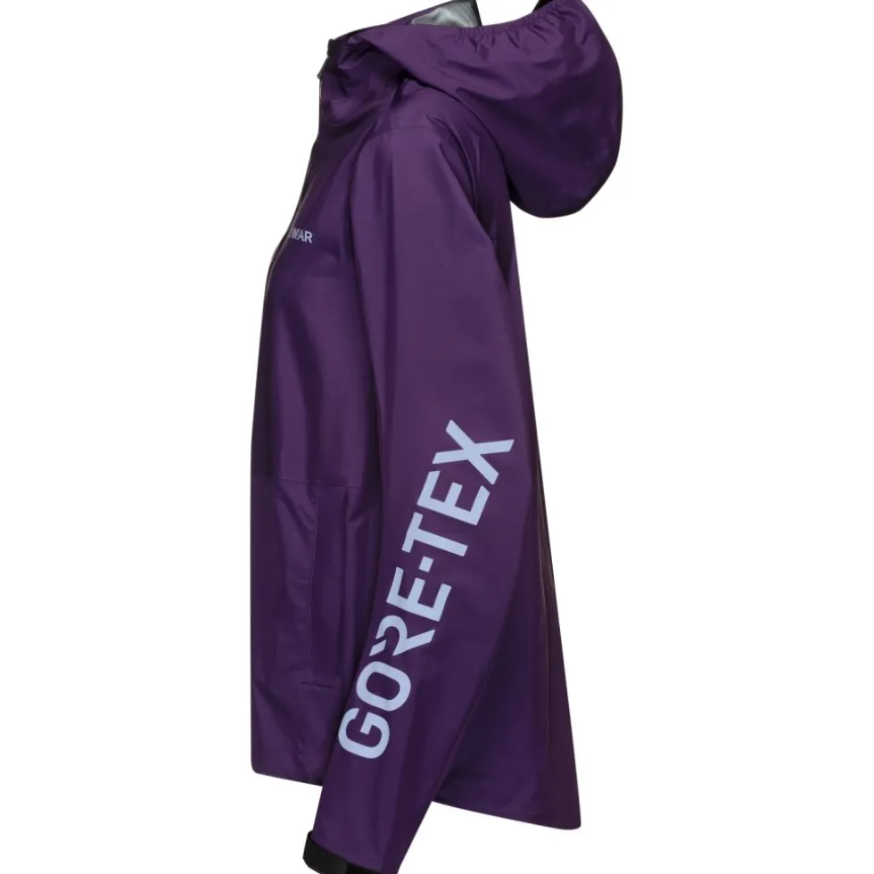 GOREWEAR Lupra 2.0 GORE-TEX Logo Jas Vrouwen - purple indigo / amethyst grey DEDF