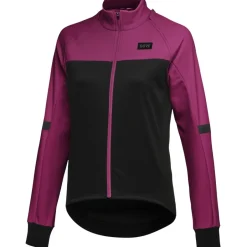Racefietsjacks < GOREWEAR Phantom Jas Dames - black/process purple 99BQ