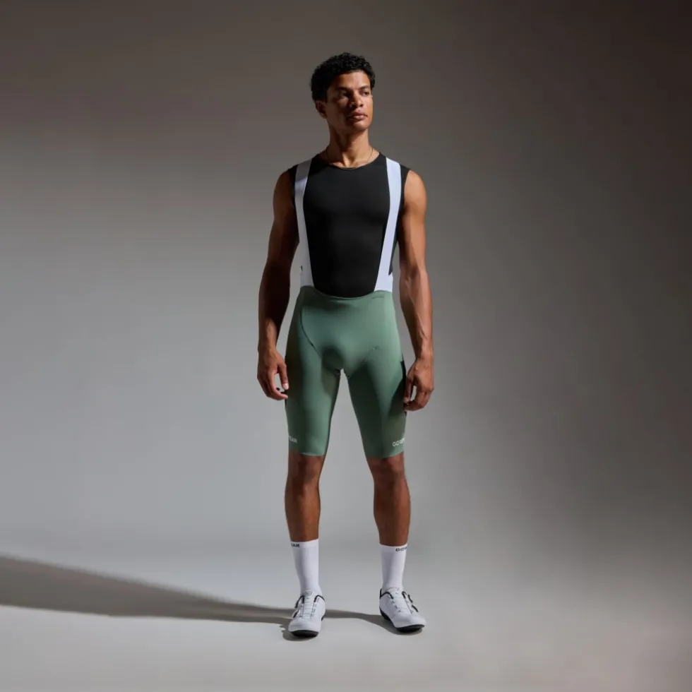 GOREWEAR Spinshift Cargo Fietsshort+ met Bretels Heren - slate green DH00