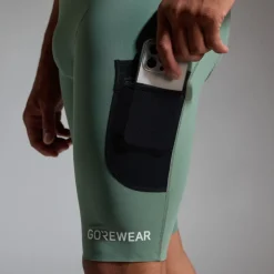 GOREWEAR Spinshift Cargo Fietsshort+ met Bretels Heren - slate green DH00
