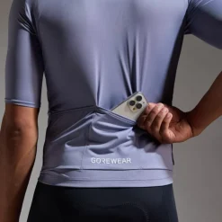 GOREWEAR Spinshift Fietsshirt met Korte Mouwen Heren - amethyst grey DF00