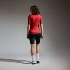 GOREWEAR Spinshift Fietsshirt met Korte Mouwen Dames - lab red DC00