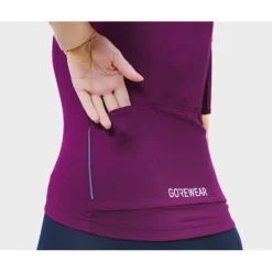 GOREWEAR Spinshift Fietsshirt met Korte Mouwen Dames - lab red DC00