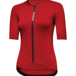 GOREWEAR Spinshift Fietsshirt met Korte Mouwen Dames - lab red DC00
