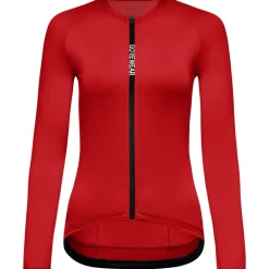 GOREWEAR Spinshift Fietsshirt met Lange Mouwen Dames - lab red DC00