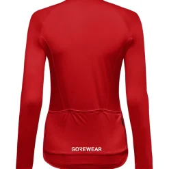 GOREWEAR Spinshift Fietsshirt met Lange Mouwen Dames - lab red DC00