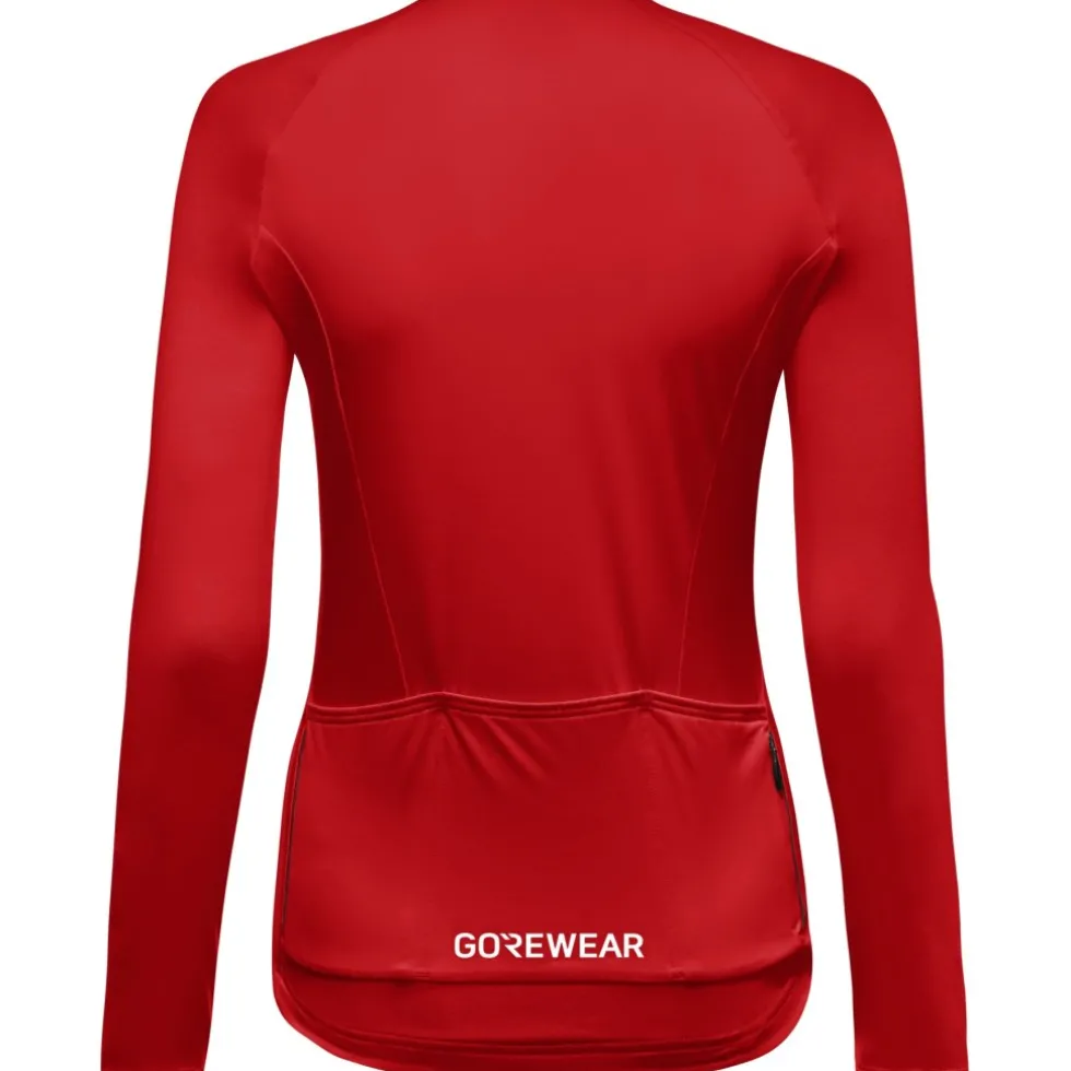 GOREWEAR Spinshift Fietsshirt met Lange Mouwen Dames - lab red DC00