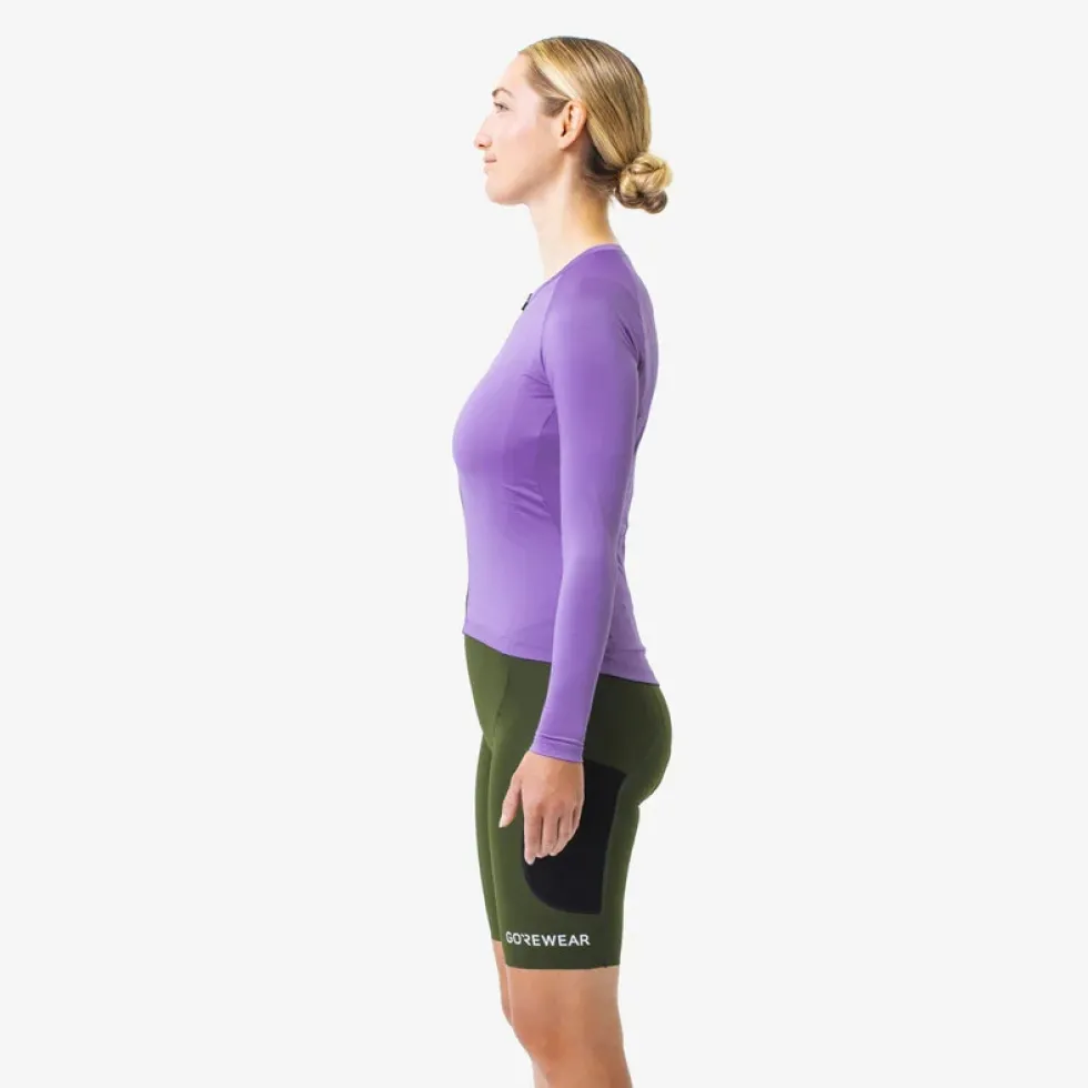 GOREWEAR Spinshift Fietsshirt met Lange Mouwen Dames - lab red DC00