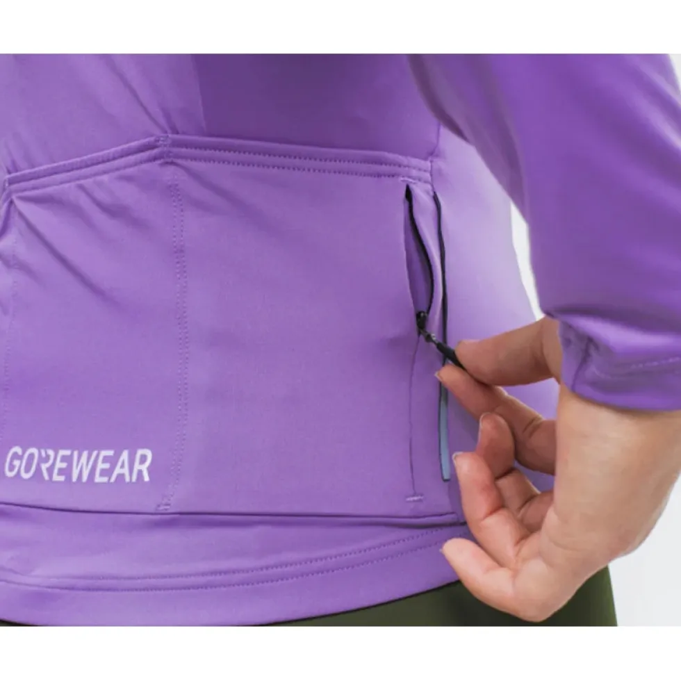 GOREWEAR Spinshift Fietsshirt met Lange Mouwen Dames - lab red DC00