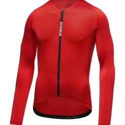 GOREWEAR Spinshift Fietsshirt met Lange Mouwen Heren - lab red DC00