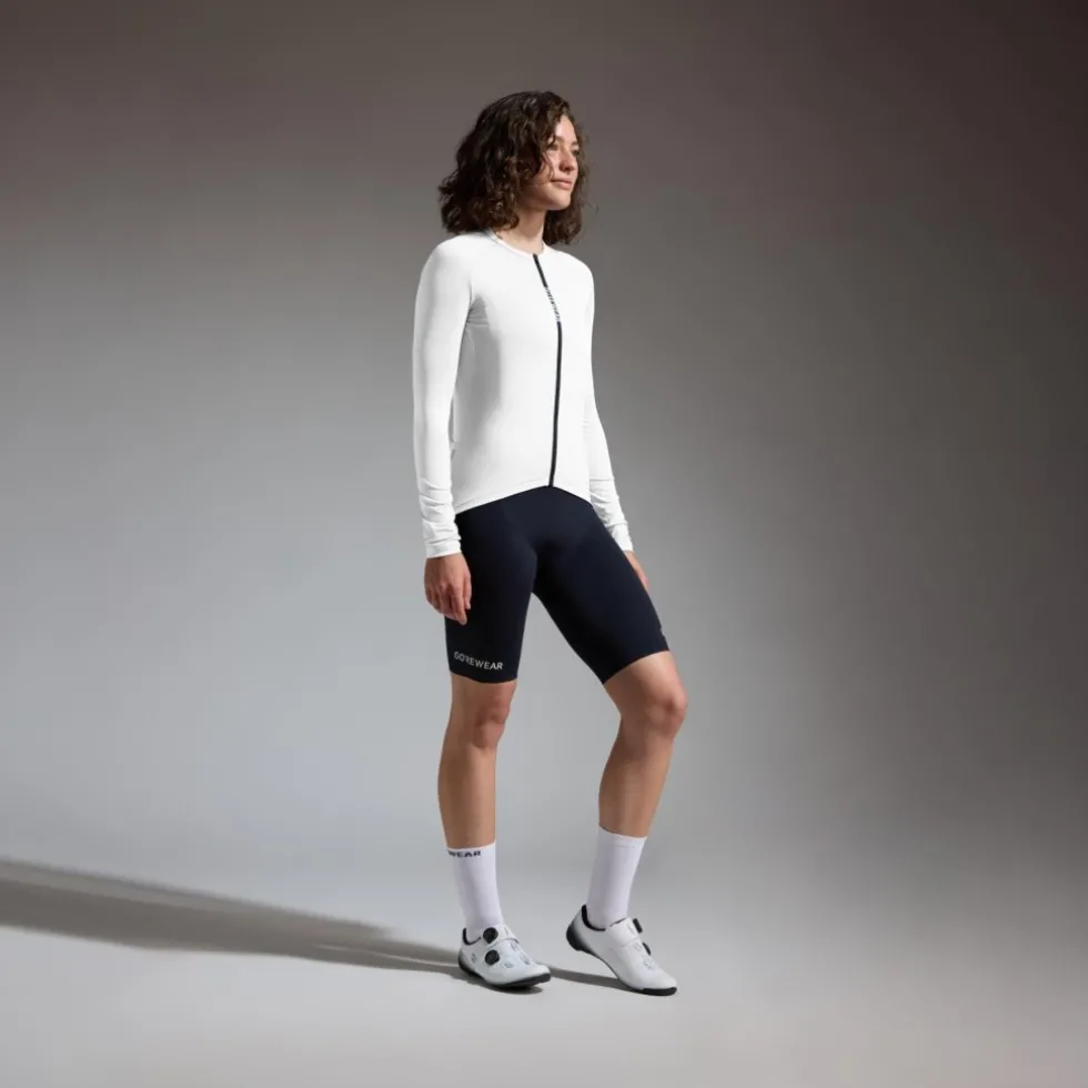 GOREWEAR Spinshift Fietsshirt met Lange Mouwen Dames - white 0100