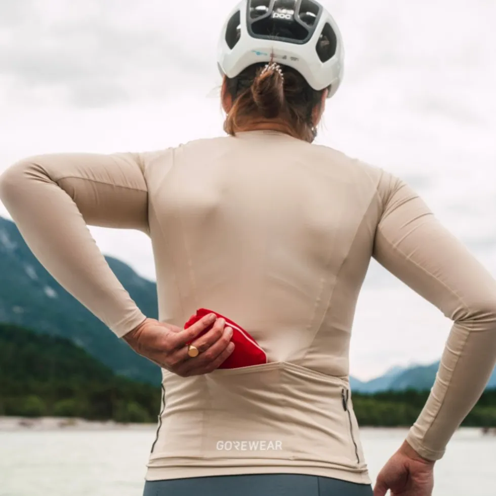 GOREWEAR Spinshift Fietsshirt met Lange Mouwen Dames - zwart 9900