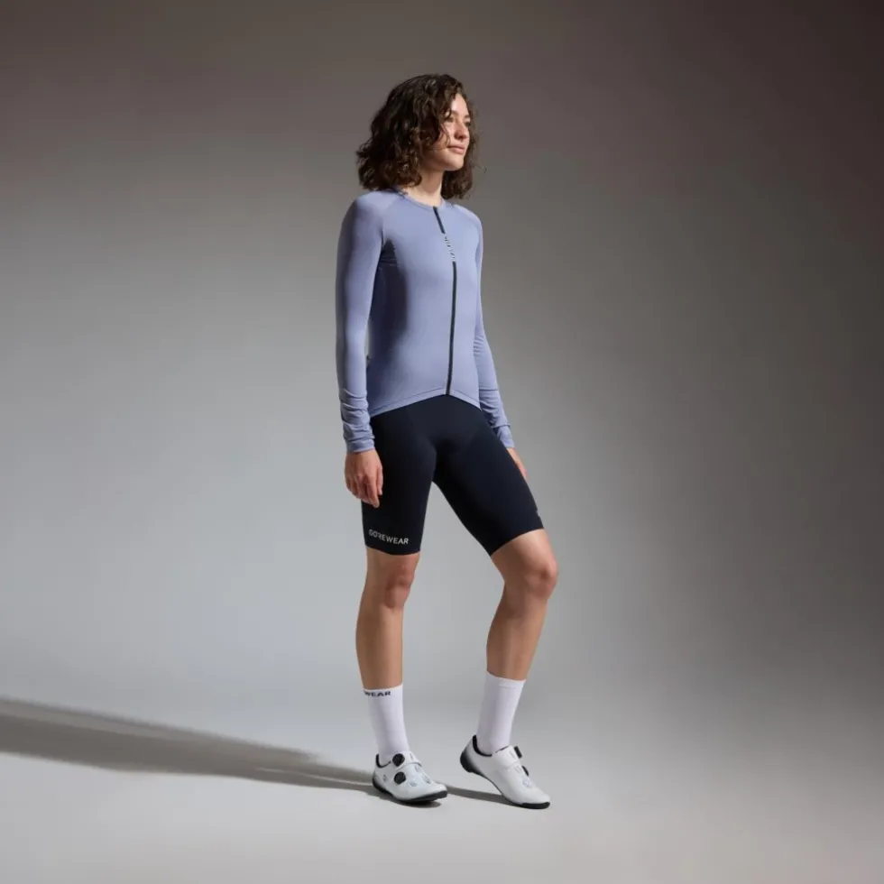 GOREWEAR Spinshift Fietsshirt met Lange Mouwen Dames - amethyst grey DF00