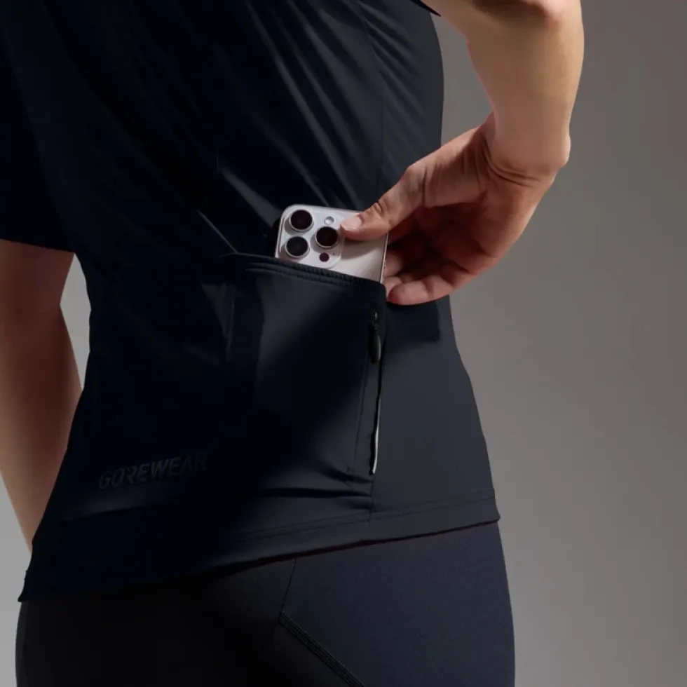 GOREWEAR Spinshift Fietsshirt met Korte Mouwen Dames - zwart 9900