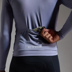Wielershirts < GOREWEAR pinhift Fiethirt et ange ouwen Heren - aethyt grey DF00