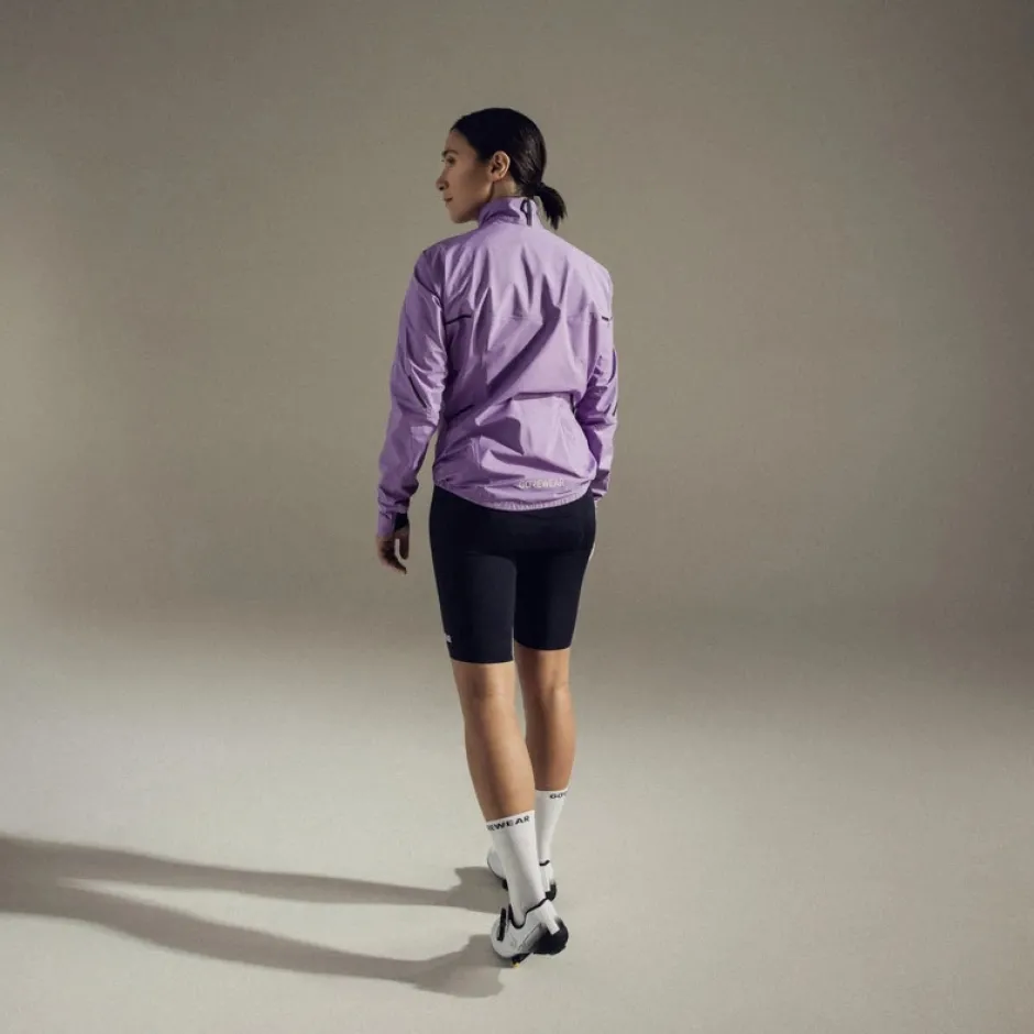 Windjacks|Racefietsjacks < GOREWEAR Spinshift GORE-TEX Jas Dames - scrub purple BX00