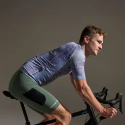 GOREWEAR Spinshift Pixel Korte mouw shirt heren - amethyst grey / purple indigo DFDE