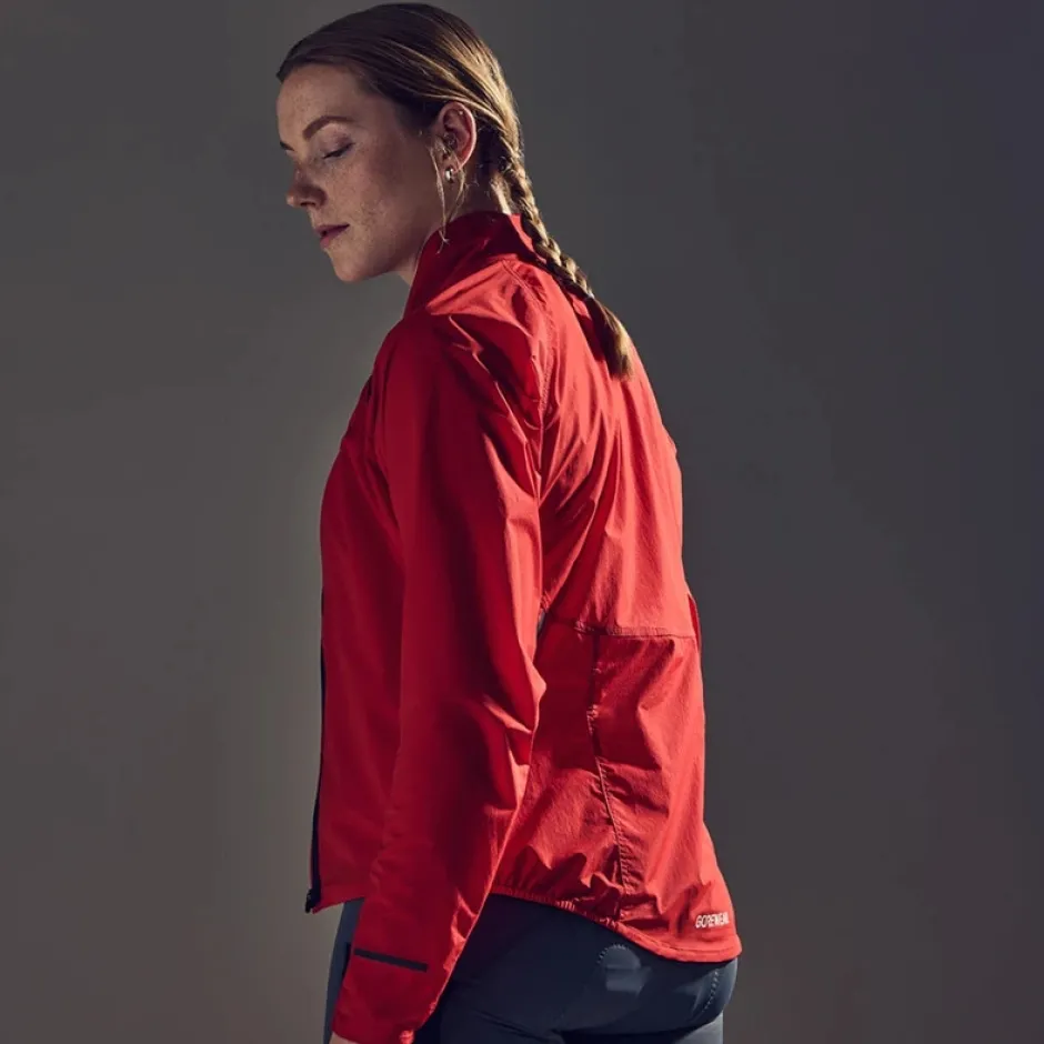 Windjacks|Racefietsjacks < GOREWEAR Spinshift Windbreaker Daes - wit 0100