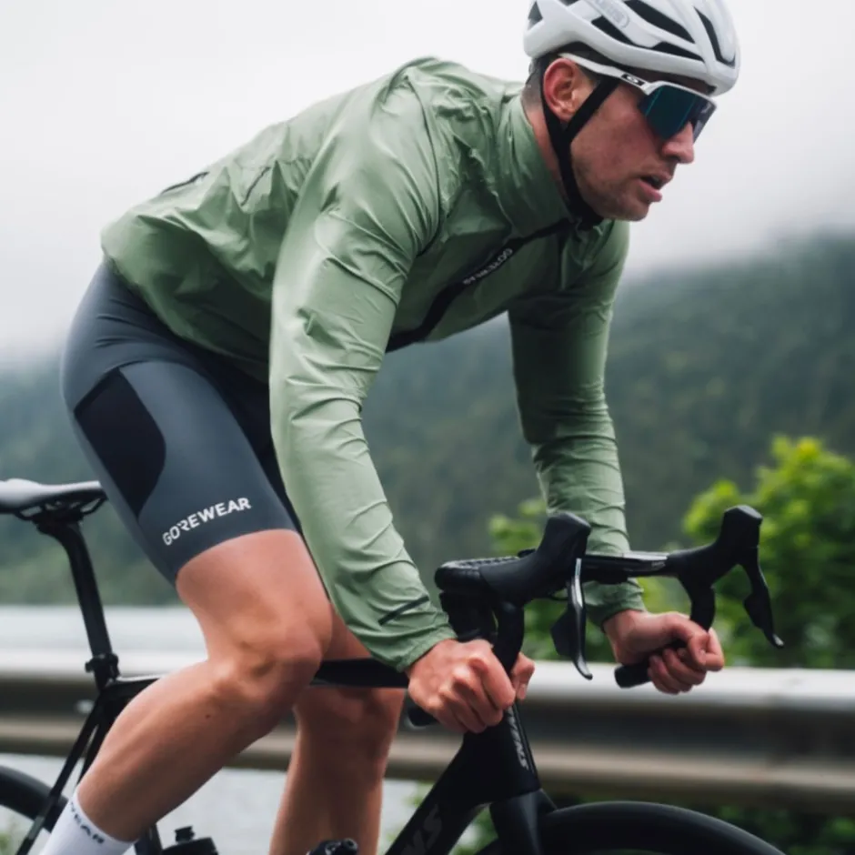Windjacks|Racefietsjacks < GOREWEAR pinhift Windbreaker Heren - cargo blue CA00
