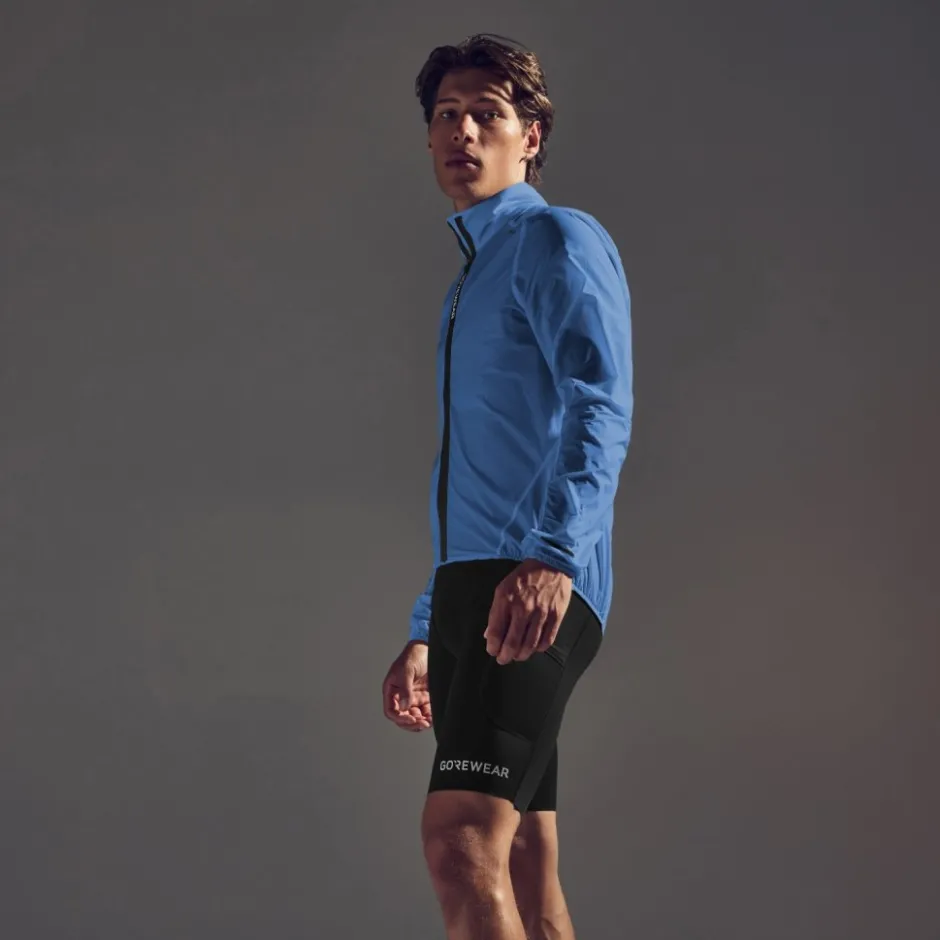 Windjacks|Racefietsjacks < GOREWEAR pinhift Windbreaker Heren - cargo blue CA00