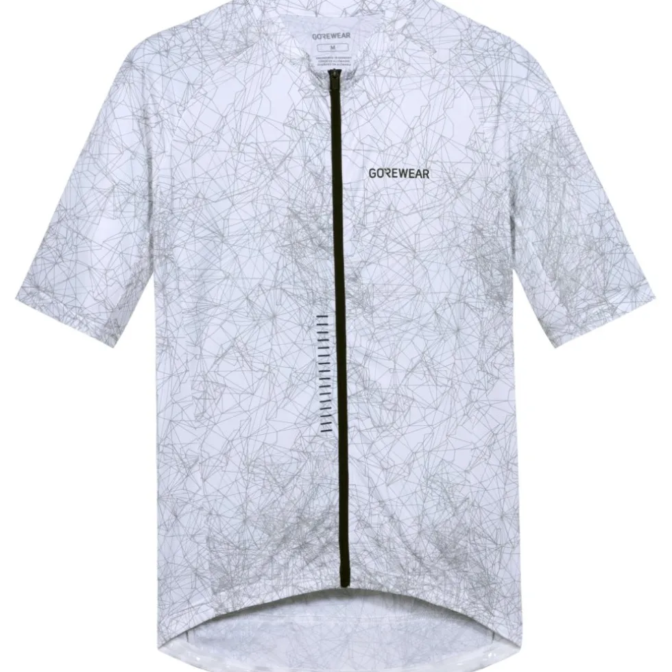 GOREWEAR Spirit Neuro Korte mouwen shirt heren - white / lab gray 01BF