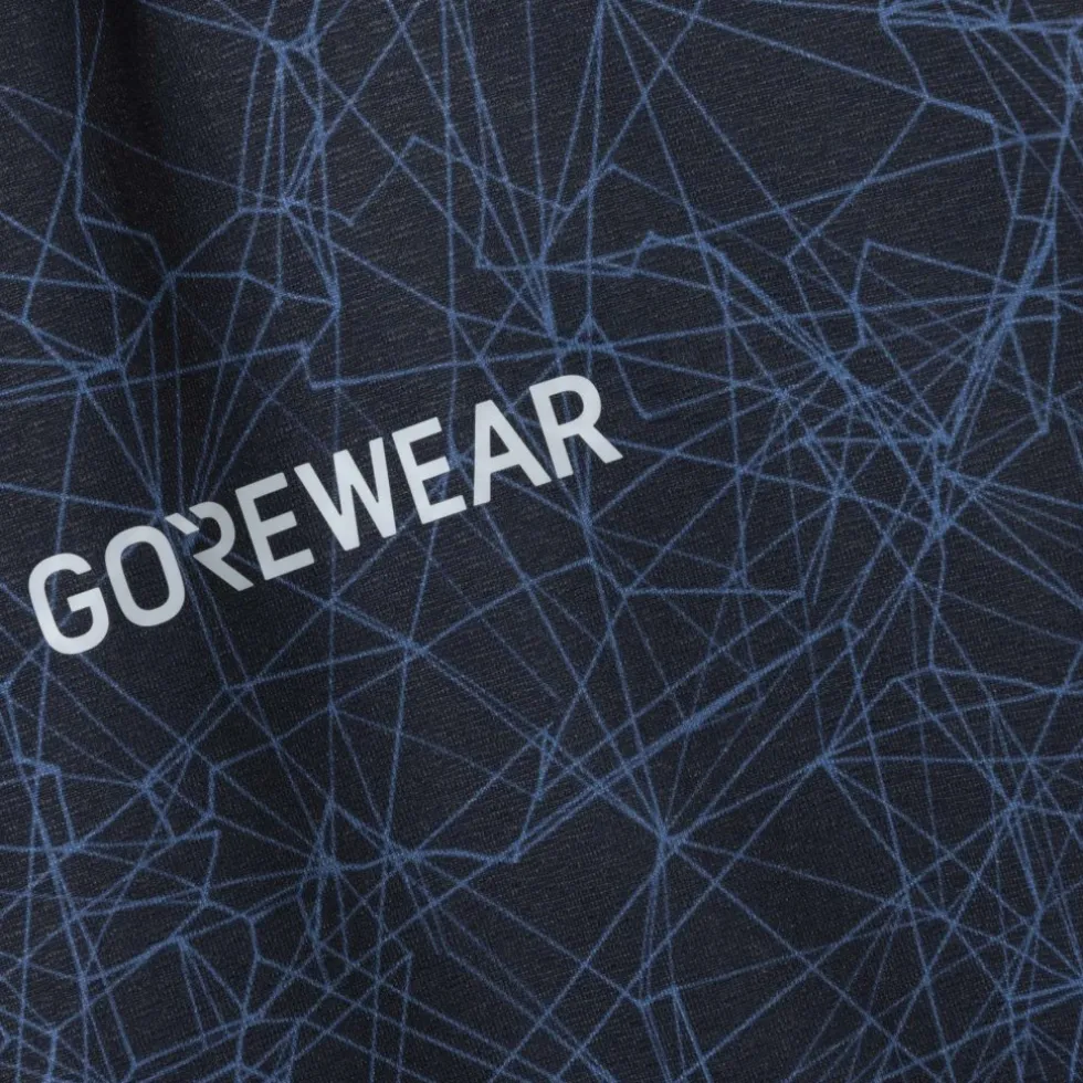 GOREWEAR Spirit Neuro Korte mouwen shirt heren - orbit blue / cargo blue AUCA