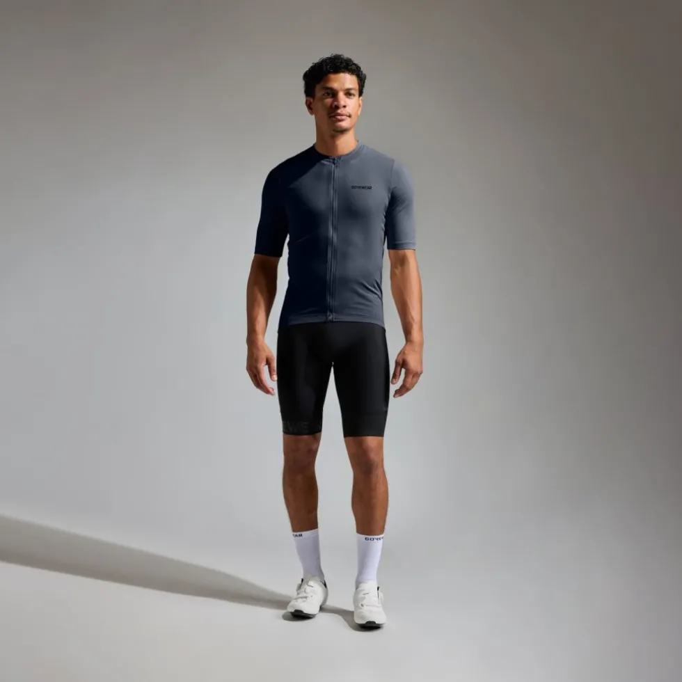 GOREWEAR Swiftride Allroad Korte mouw shirt heren - orbit blue AU00