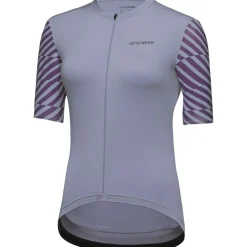 Wielershirts < GOREWEAR wiftride Optica Daefiethirt et korte ouwen - aethyt grey / purpe indigo DFDE