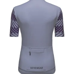 Wielershirts < GOREWEAR wiftride Optica Daefiethirt et korte ouwen - aethyt grey / purpe indigo DFDE