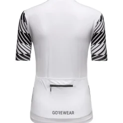 GOREWEAR Swiftride Optical Fietsshirt met Korte Mouwen Dames - white/black 0199