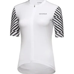 GOREWEAR Swiftride Optical Fietsshirt met Korte Mouwen Dames - white/black 0199