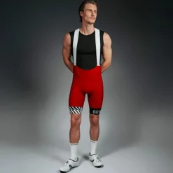 Bib Shorts|Wielrenbroeken < GOREWEAR Swiftride Optica Fietsshort et bretes voor heren - orbit bue AU00