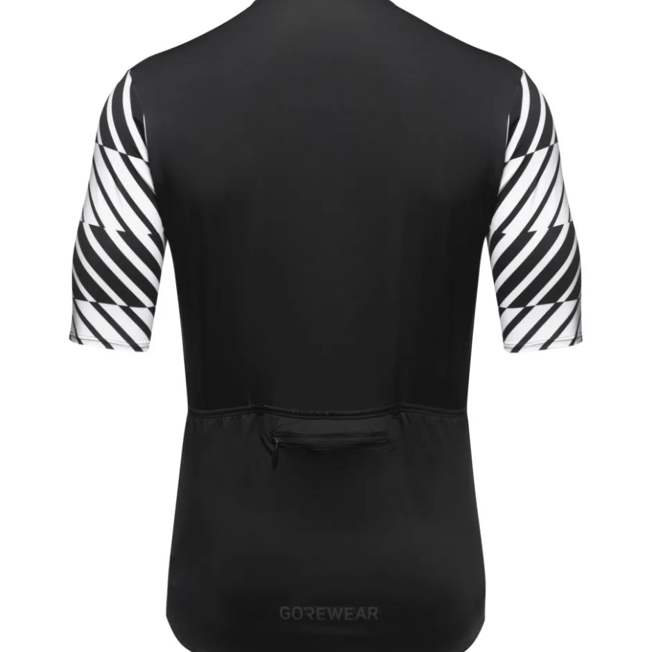 Wielershirts < GOREWEAR wiftride Optica Korte ouw hirt heren - zwart/wit 9901