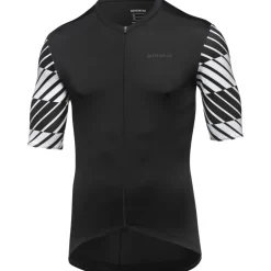 Wielershirts < GOREWEAR wiftride Optica Korte ouw hirt heren - zwart/wit 9901