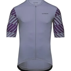 GOREWEAR Swiftride Optical Korte mouw shirt heren - amethyst grey / purple indigo DFDE